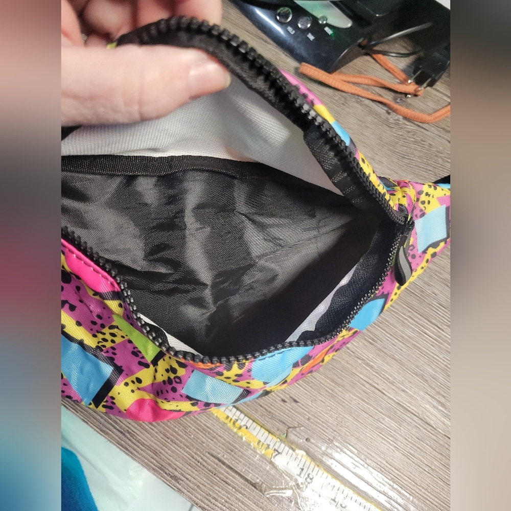 Colorful Geometric Pattern Fanny Pack - Picture 2 of 3